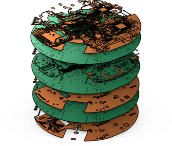 导入 PCB - 生成壳走线