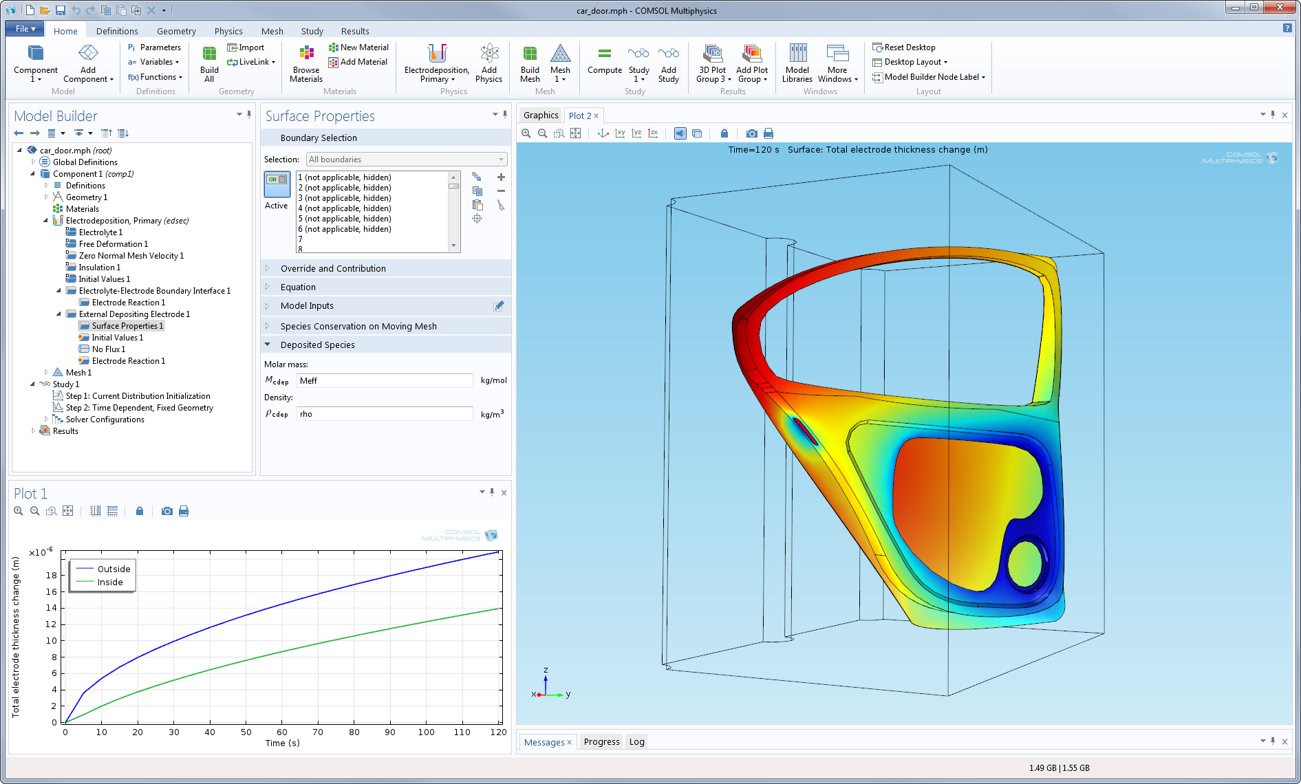 form 3d assembly comsol 5.1