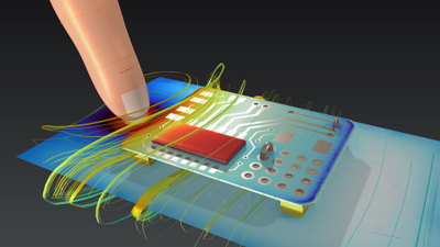 Electric Discharge Simulation 