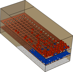 振动筛颗粒分离