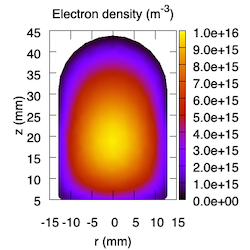 Low-pressure RF discharge ...