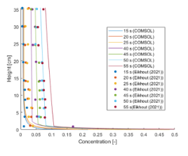 A numerical model for the ...
