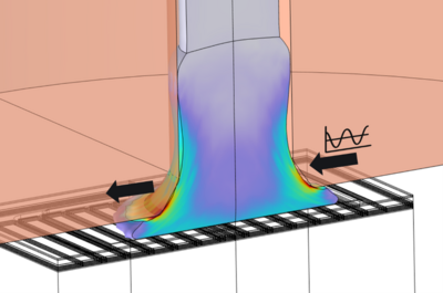 Wire bonding simulation:  ...
