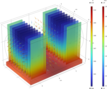 双塔风冷散热器中风扇的装配优化